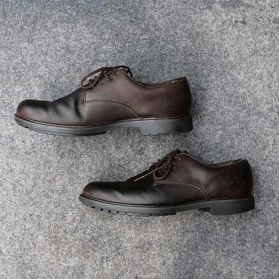 Timberland Earthkeepers Stormbuck Oxford Shoes in Dark Brown 