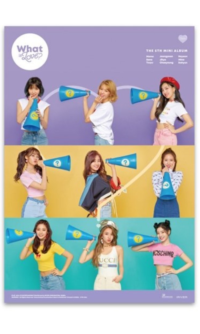 Twice What Is Love Version B Poster Entertainment K Wave On Carousell Twice What Is Love Version B Poster Entertainment K Wave On Carousell