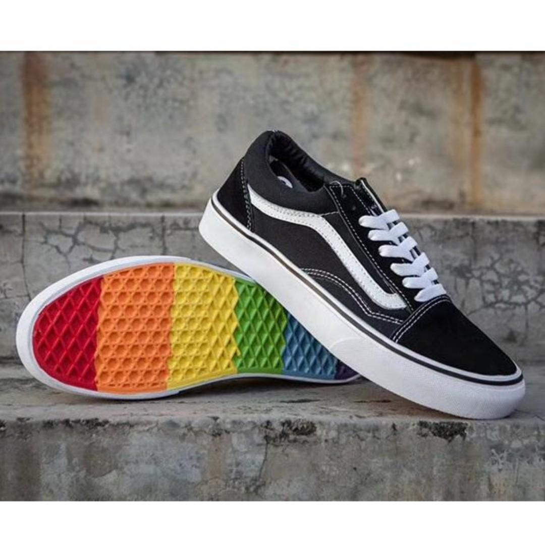 vans gay pride shoes