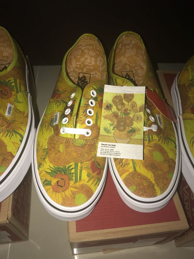 sunflower vans cheap