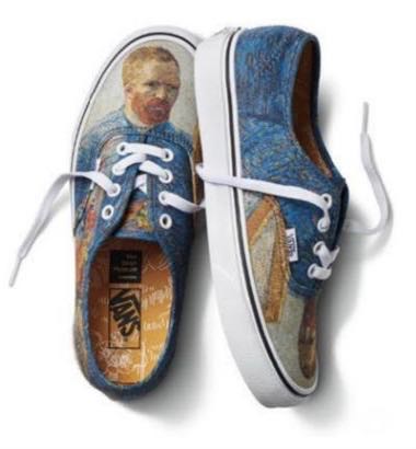 Van gogh self portrait vans hot sale
