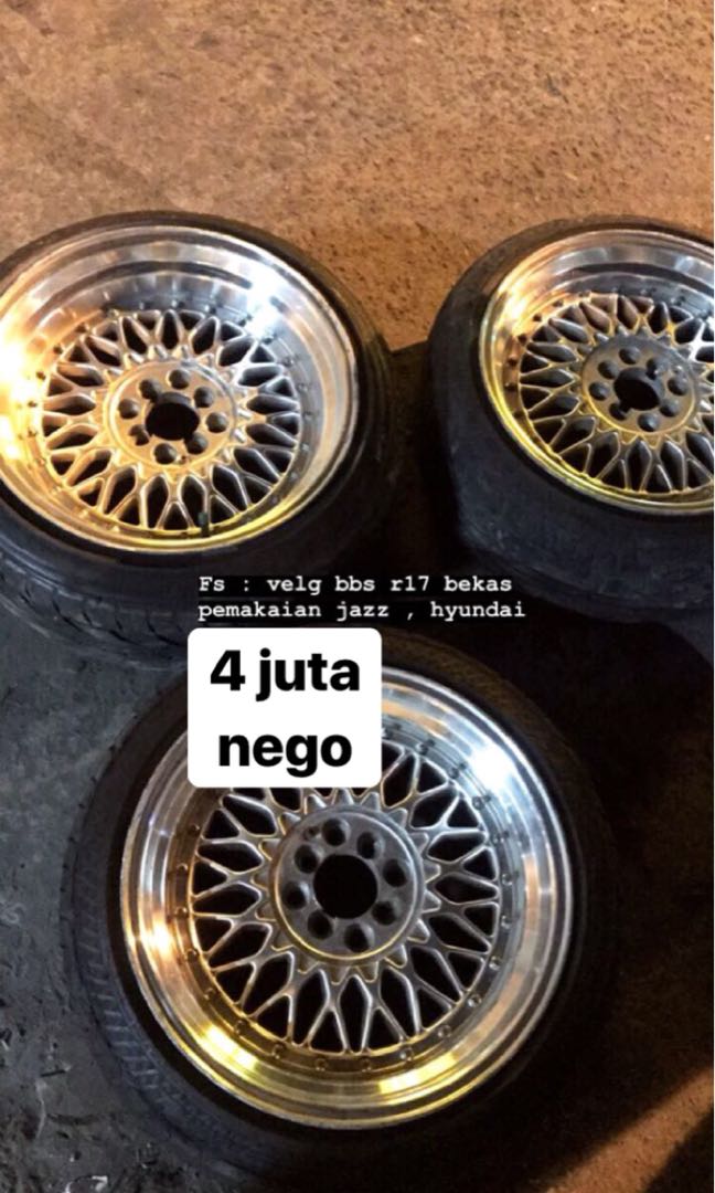 Velg Mobil Ring 17 Fullset Auto Accessories On Carousell