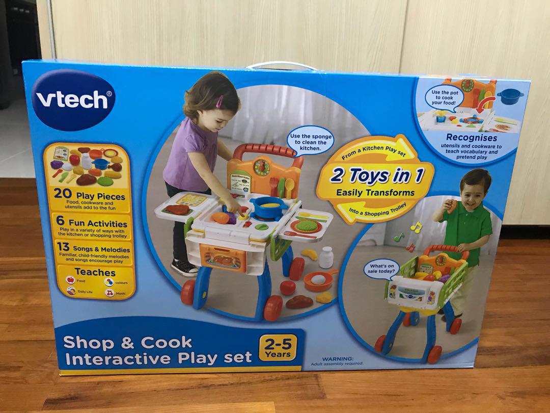 Vtech shop & cook playset sale