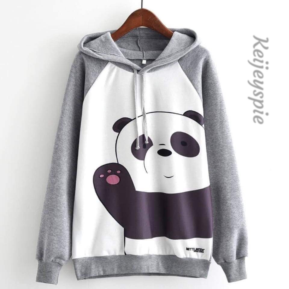We bare bears hoodie jacket clearance