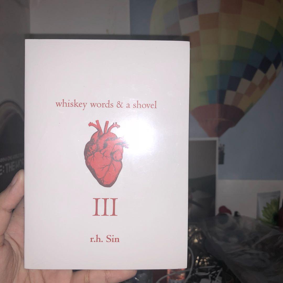 Whiskey Words A Shovel By R H Sin Books Stationery Books