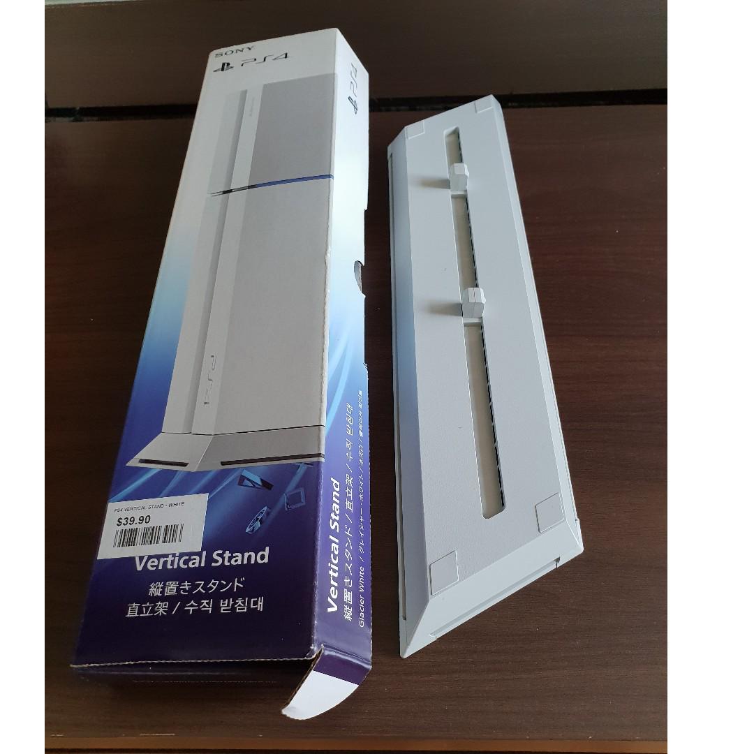 ps4 vertical stand white