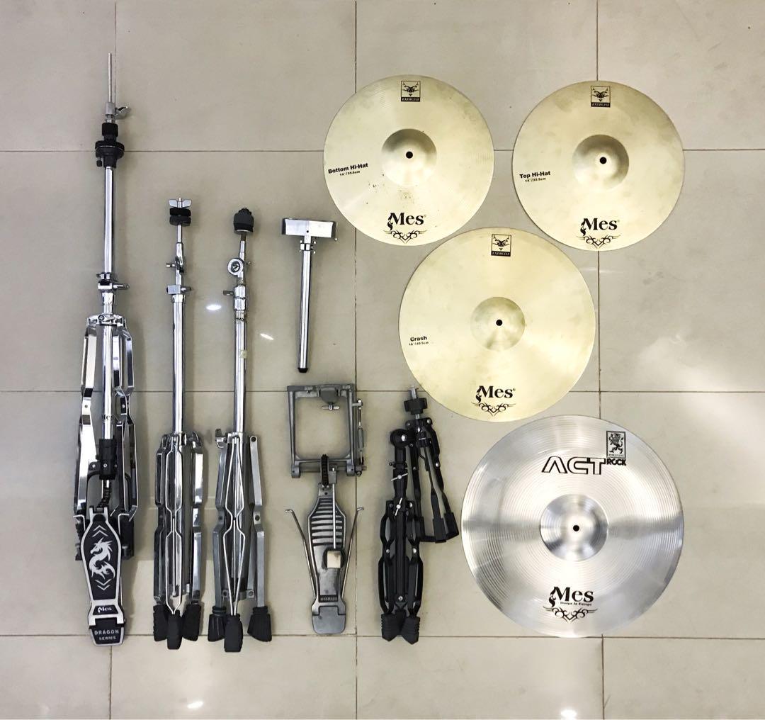 Yamaha YD Series 5piece Drum Set with Cymbals, 興趣及遊戲, 音樂、樂器 & 配件, 樂器 Carousell