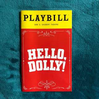 BRAND NEW Hello, Dolly Playbill
