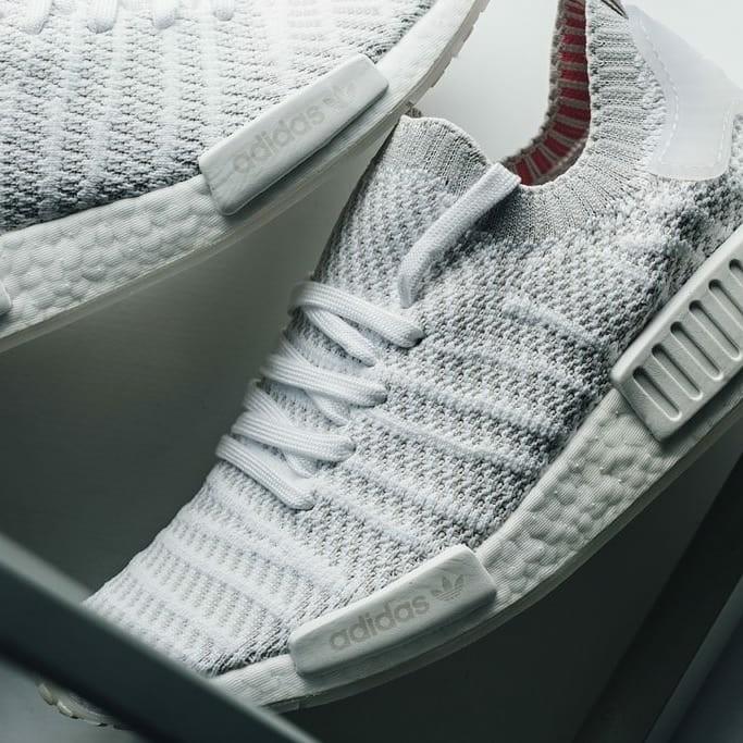 adidas nmd r1 stlt pk white