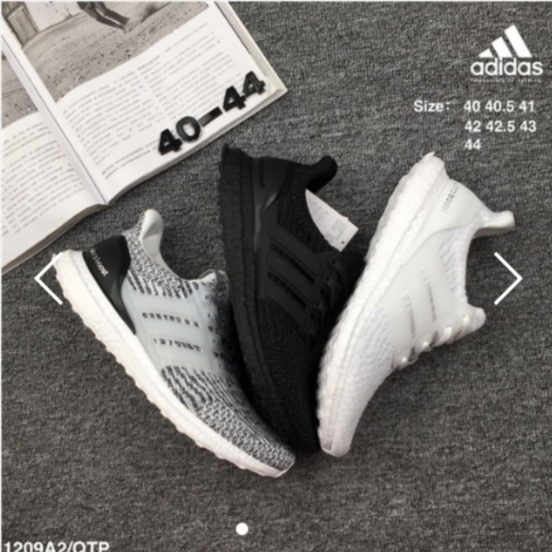 adidas Ultra Boost 3.0 Oreo Zebra 2017 Black White eBay