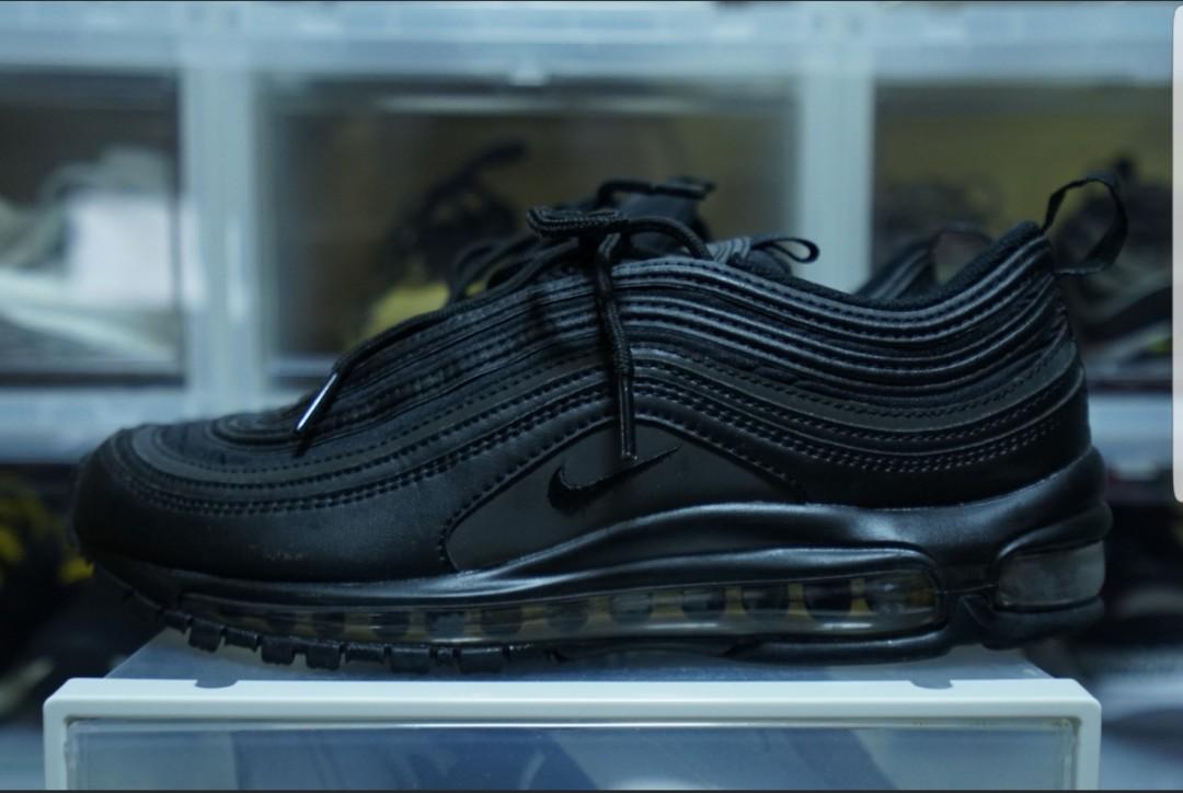 Air Max 97 PRM SE Triple Black Men s Fashion Footwear Sneakers
