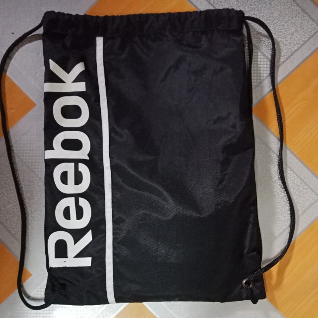 Authentic reebok string bag, Men's 