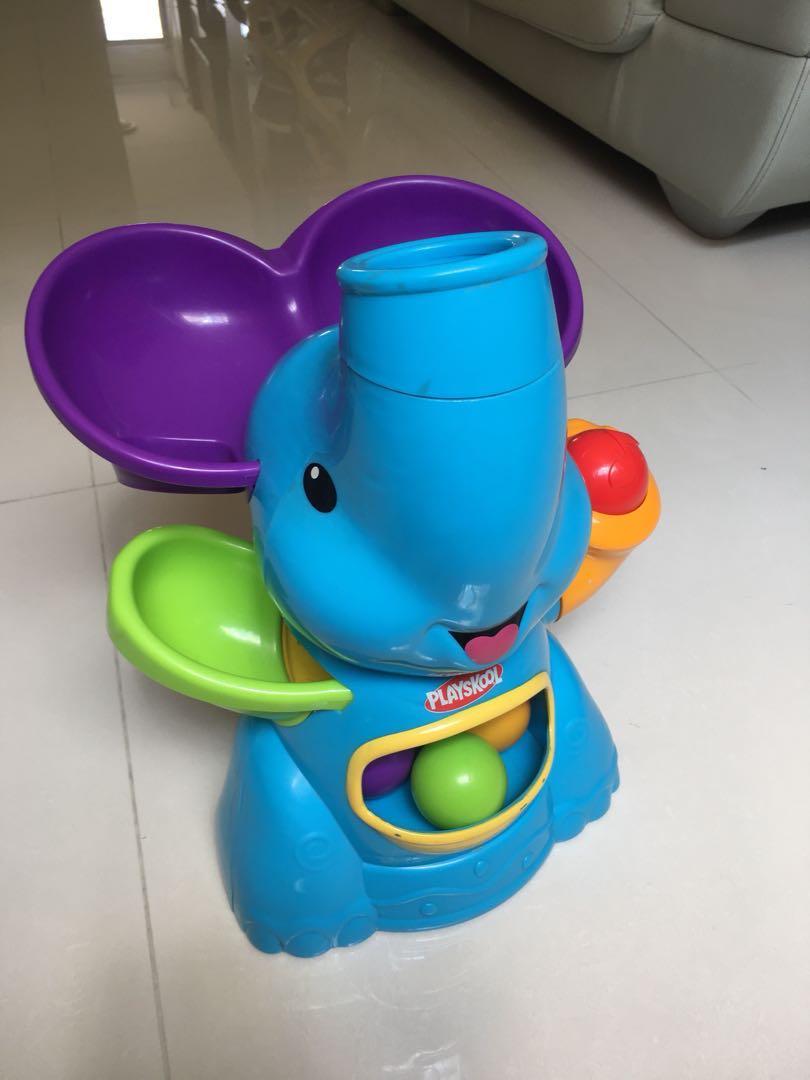 playskool elefun busy ball popper