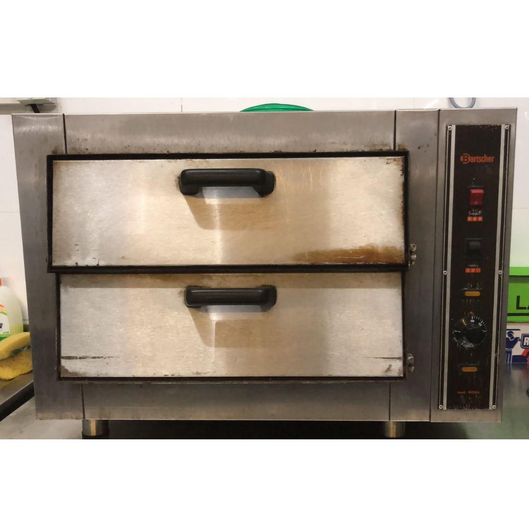 bespotten Kwijting Carry Bartscher pizza oven double deck for F&B, TV & Home Appliances, Kitchen  Appliances, Ovens & Toasters on Carousell