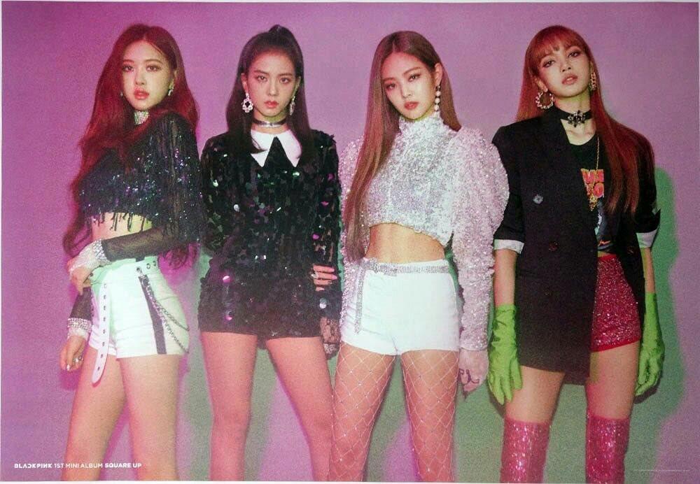 [PRICE REDUCED] BLACKPINK Square Up Album double-sided poster, Hobbies ...