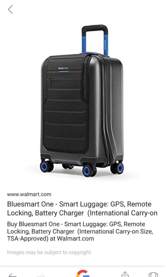 Bluesmart cheap luggage ban