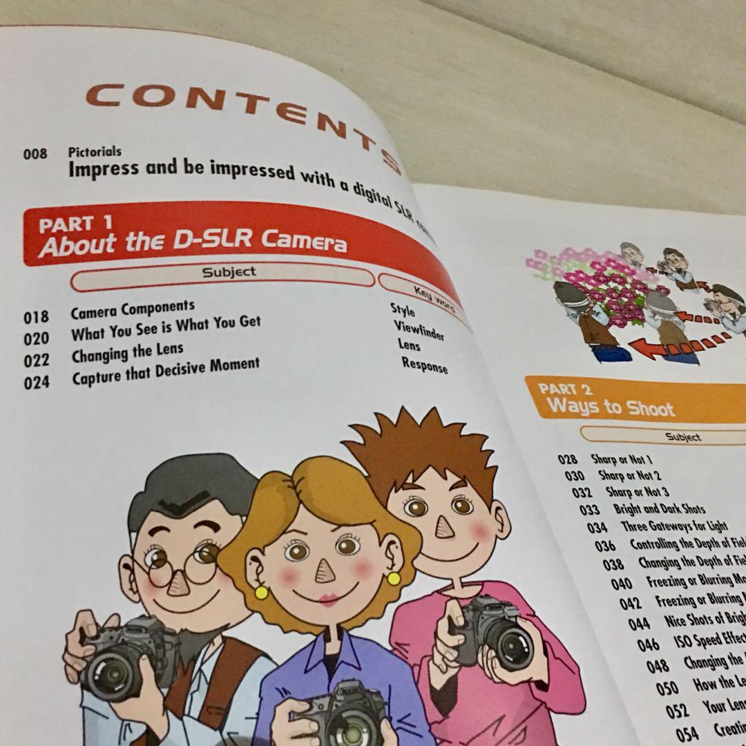 CANON DSLR Tutorial Book (Category: Video Cameras) located in Quezon City. Submitted by mystorageroom (Listing ID 184567707, Image 2). Description: New ✅ Unused ✅ 121 Pages ✅ .