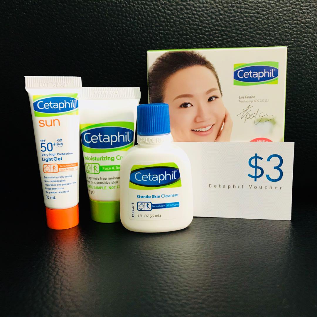 Cetaphil Trial Set + $3 Voucher, Beauty &amp; Personal Care, Face, Face ...