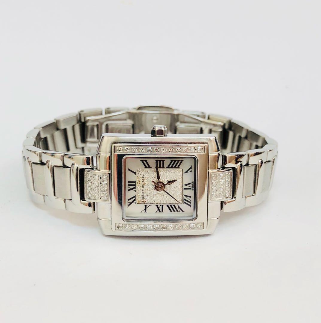Charles Jourdan diamond watch W0608