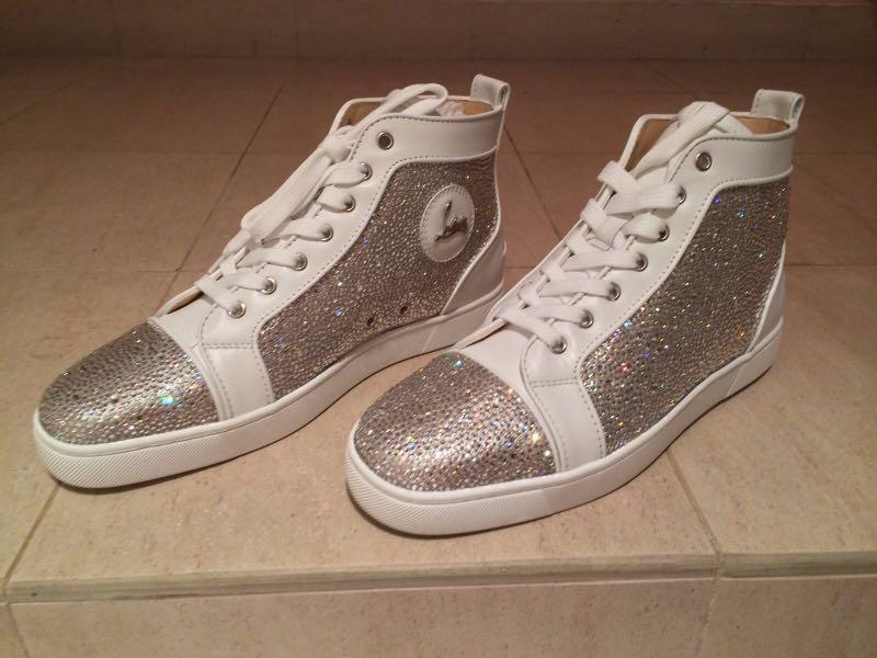 louboutin strass sneakers