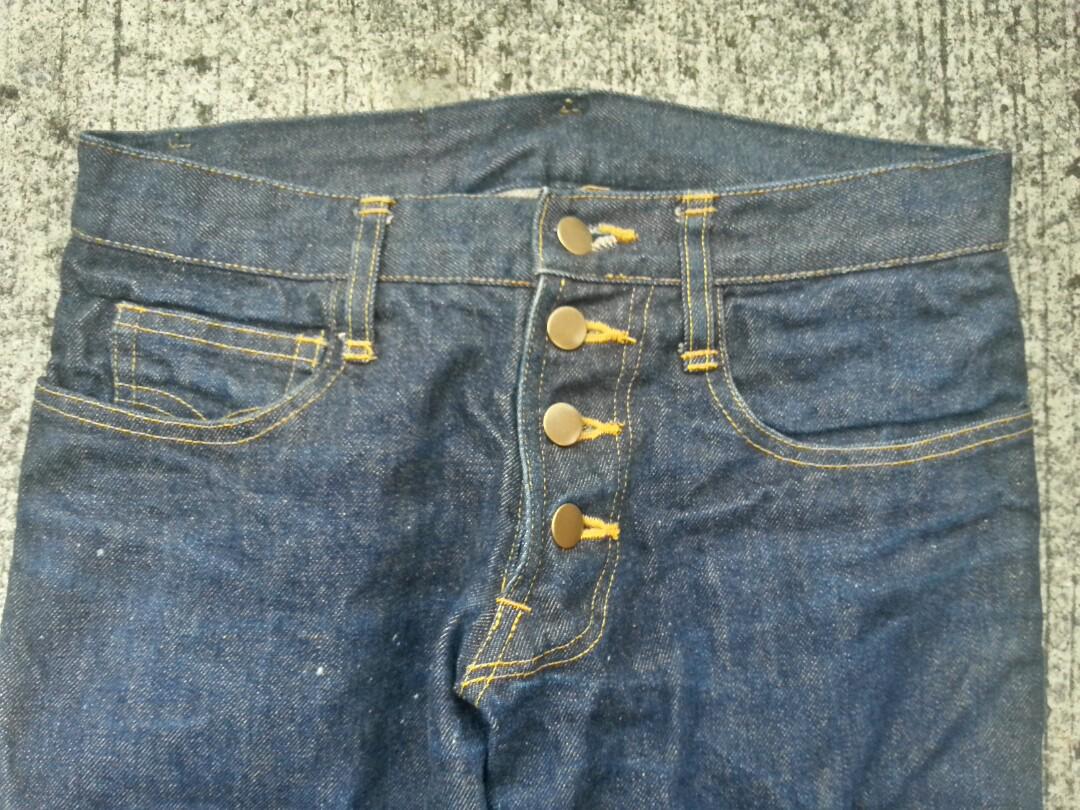 Christopher Nemeth Straight-Leg Jeans - Blue, 11.5 Rise Jeans, Clothing -  WNEME20010