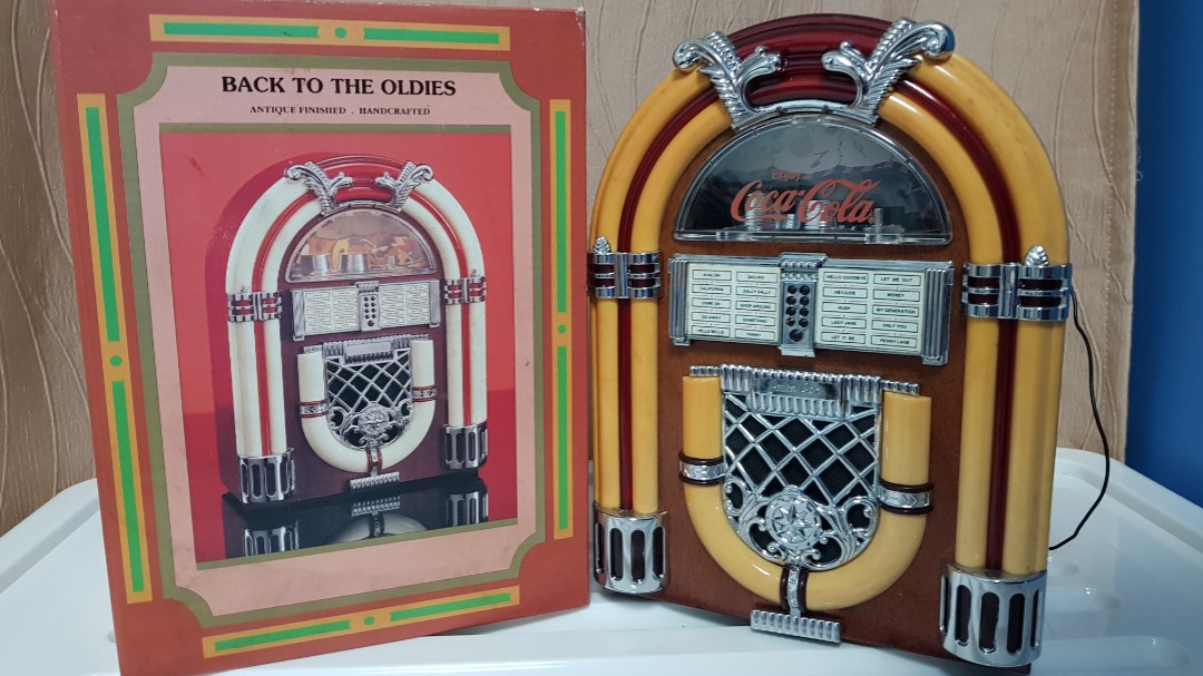 Coca Cola Vintage Jukebox Am Fm Radio Vintage Collectibles Vintage Collectibles On Carousell