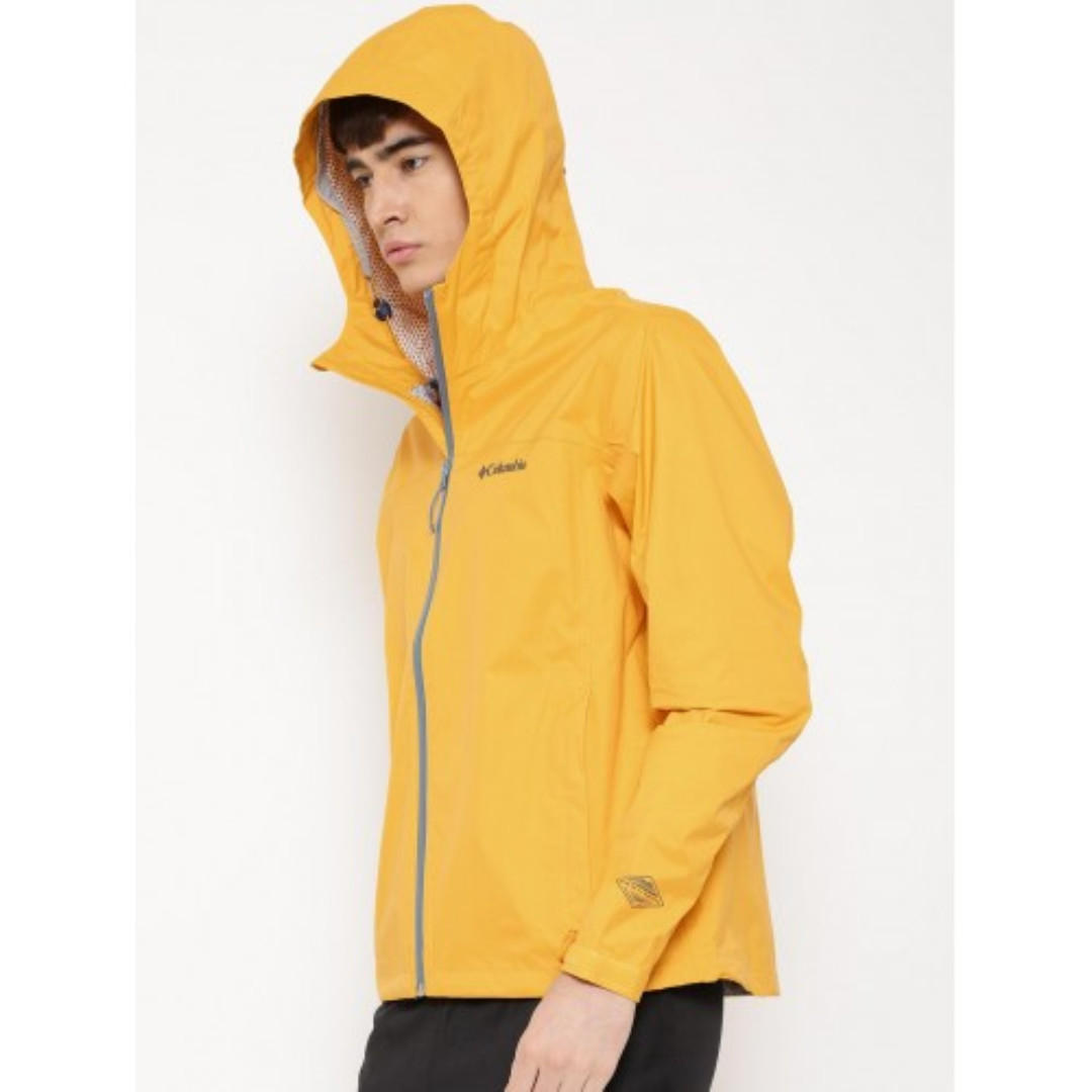 Columbia rain jacket yellow hot sale