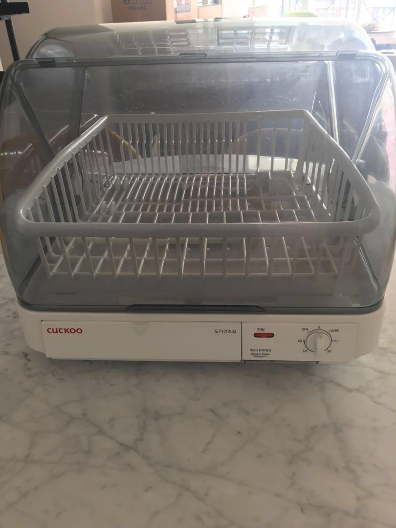 Cuckoo Dish Dryer CDD 9037T for 8 people Hot air drying timer