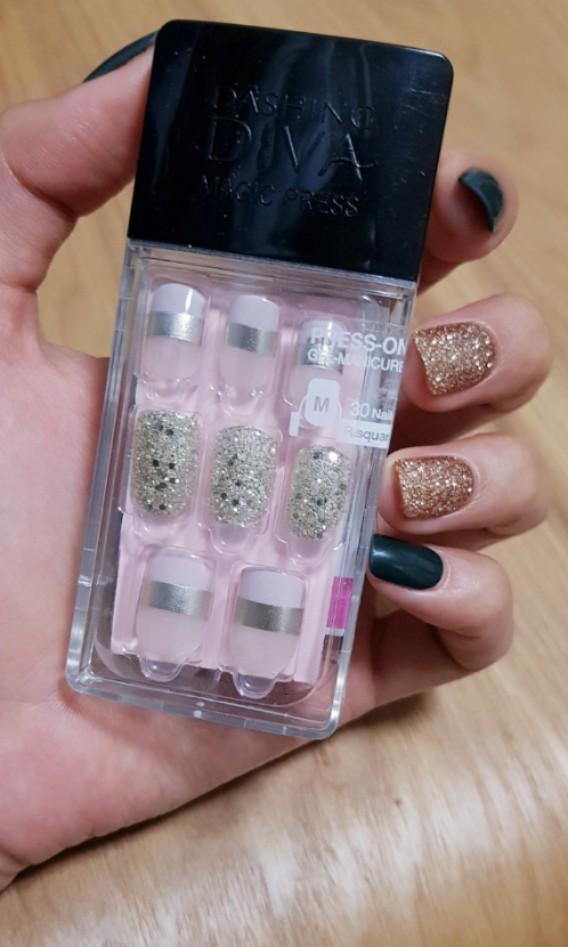 Dashing Diva Magicpress Press On Gel Manicure Acrylic Nails Health Beauty Perfumes Nail Care Others On Carousell