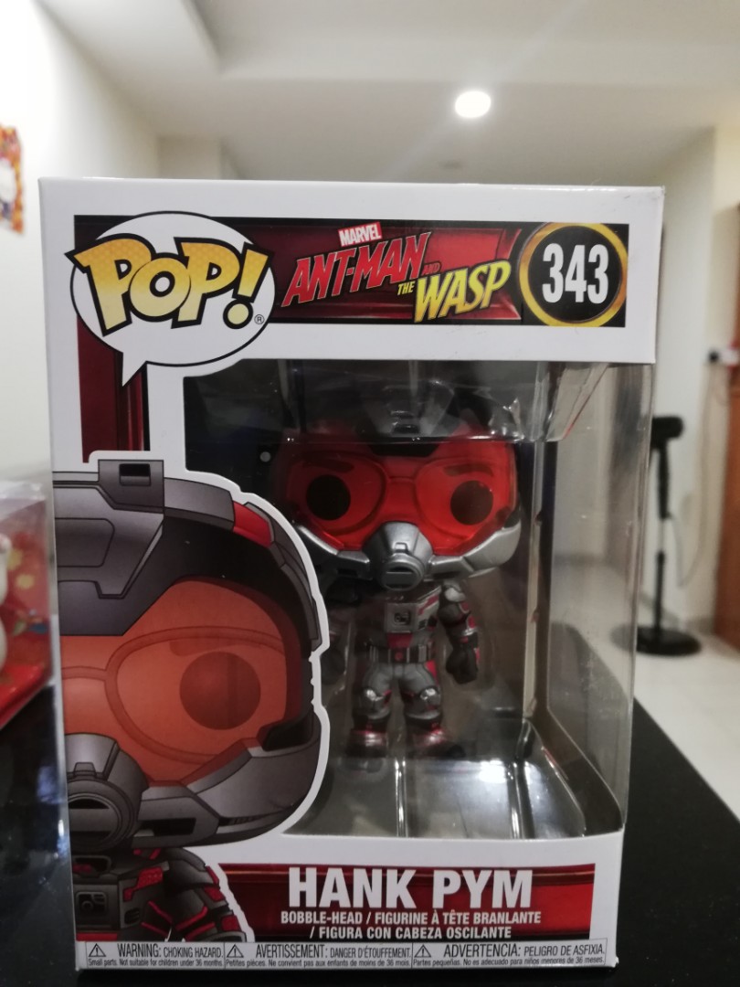Funko Pop Marvel: Ant-Man and The WASP: Hank Pym, Hobbies u0026 Toys, Toys u0026  Games on Carousell