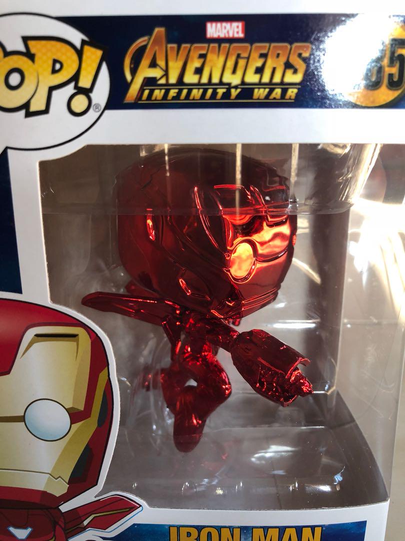 chrome iron man pop