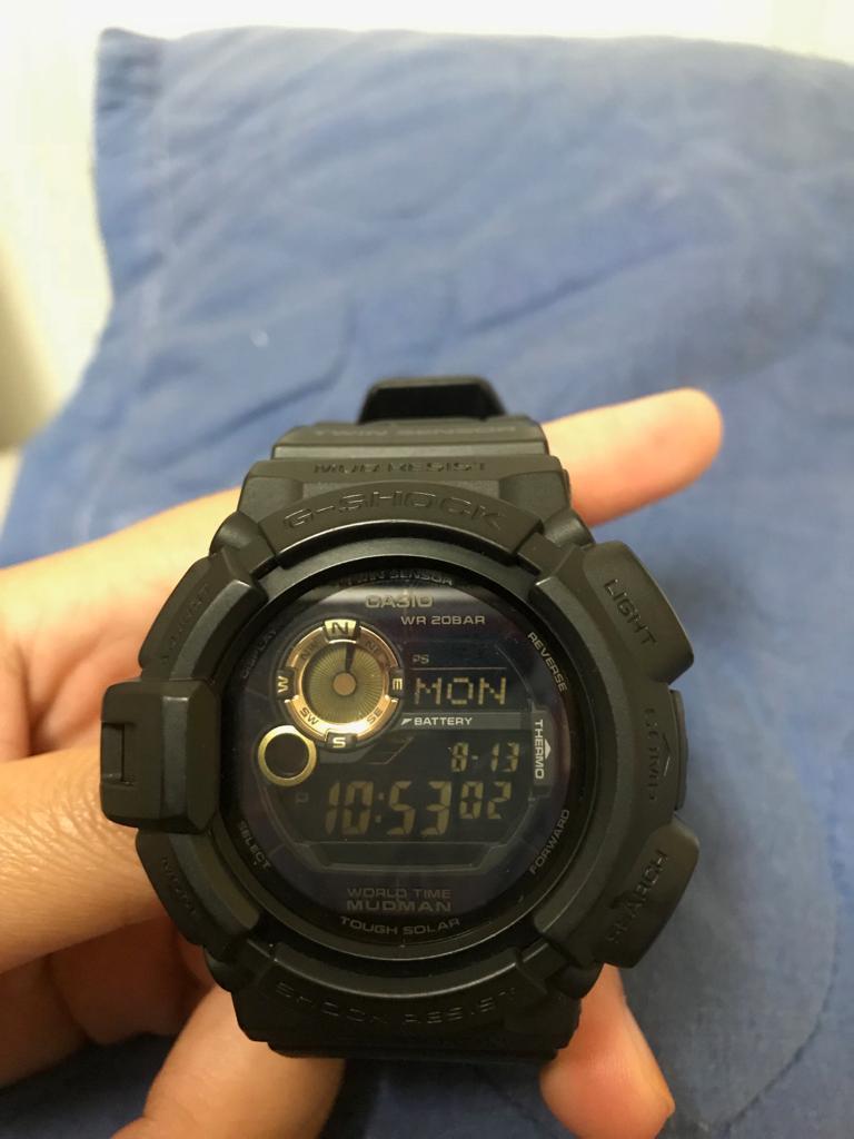 Gshock mudman gold eye