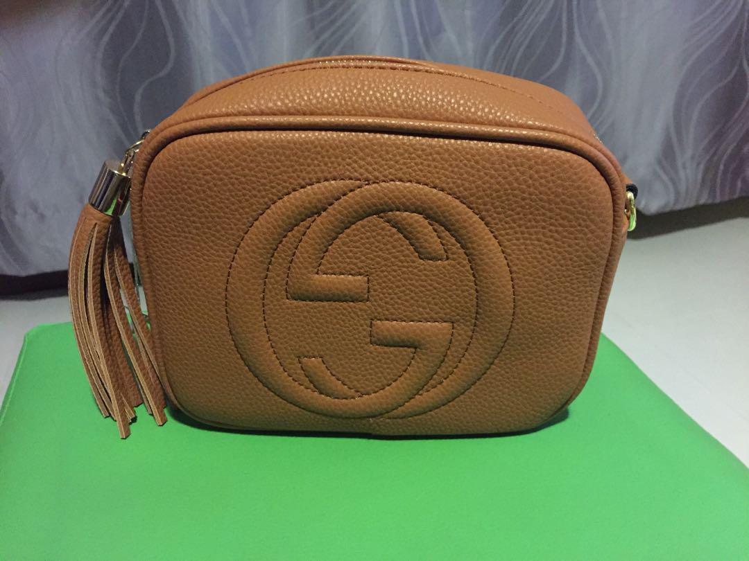 Gucci Brown Classic Sling Bag, Luxury 