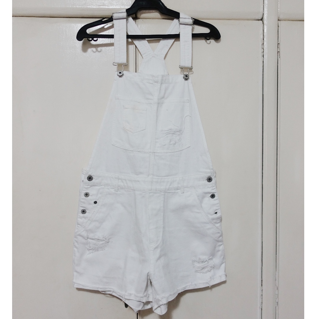 White jumper shorts Outlet