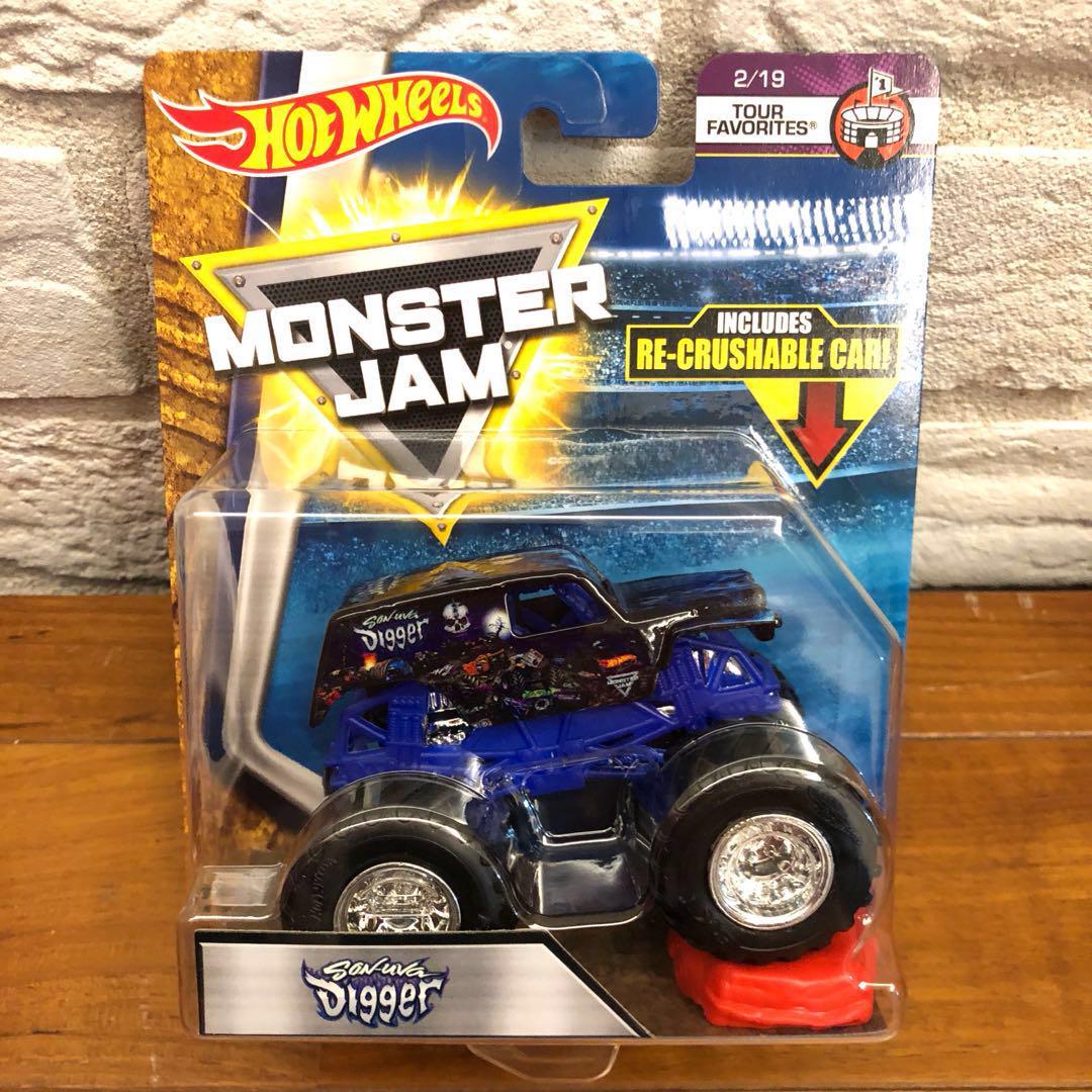 hot wheels monster jam son uva digger