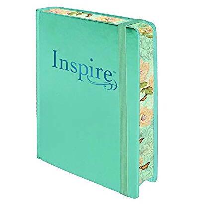 Inspire Bible Large Print Nlt The Bible For Coloring Creative