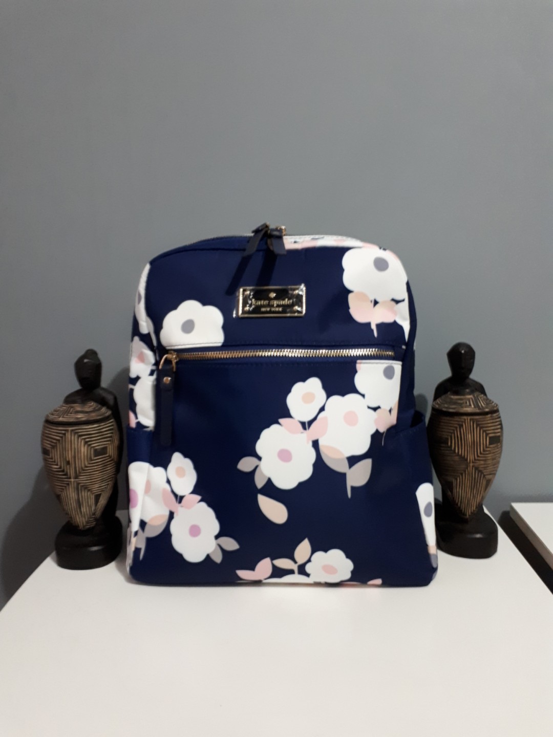 kate spade blue flower bag
