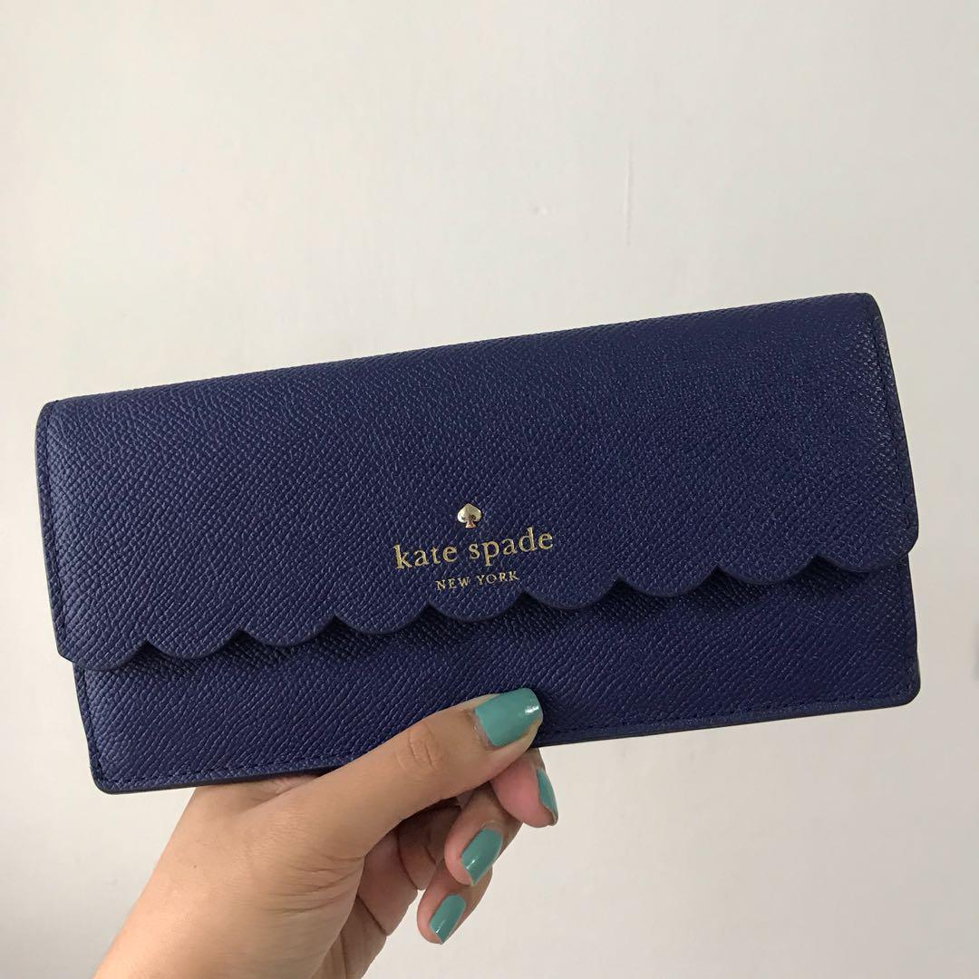 Kate spade scallop wallet shop