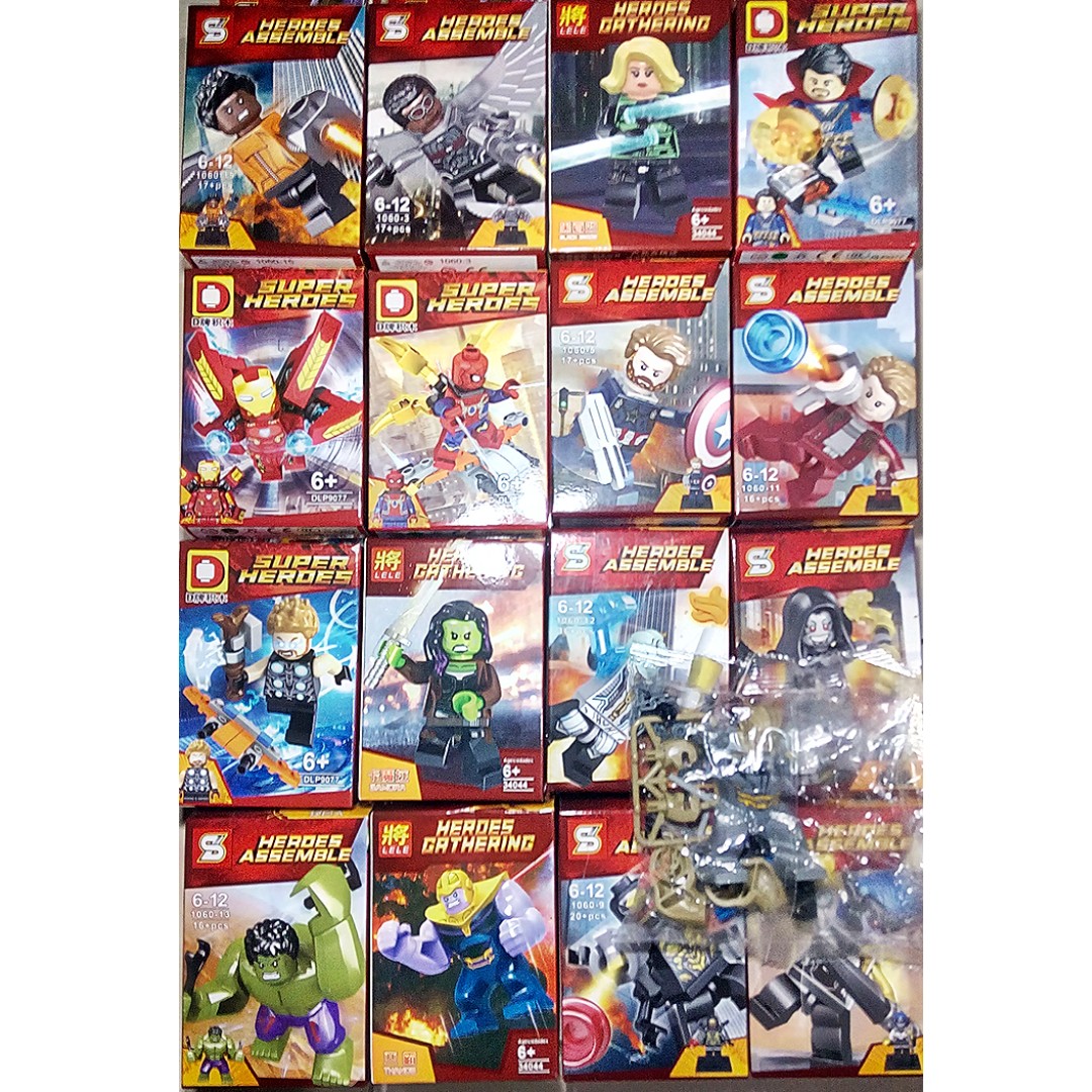 Lego Like Avengers Infinity War Set 17 Figures Toys Games Toys On Carousell