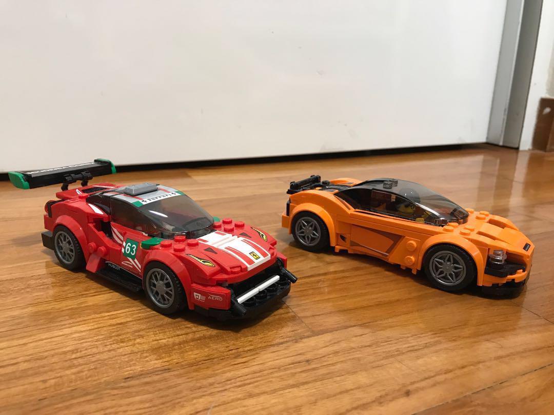 Lego Speed Champions Ferrari 488 And Mclaren 720s Toys