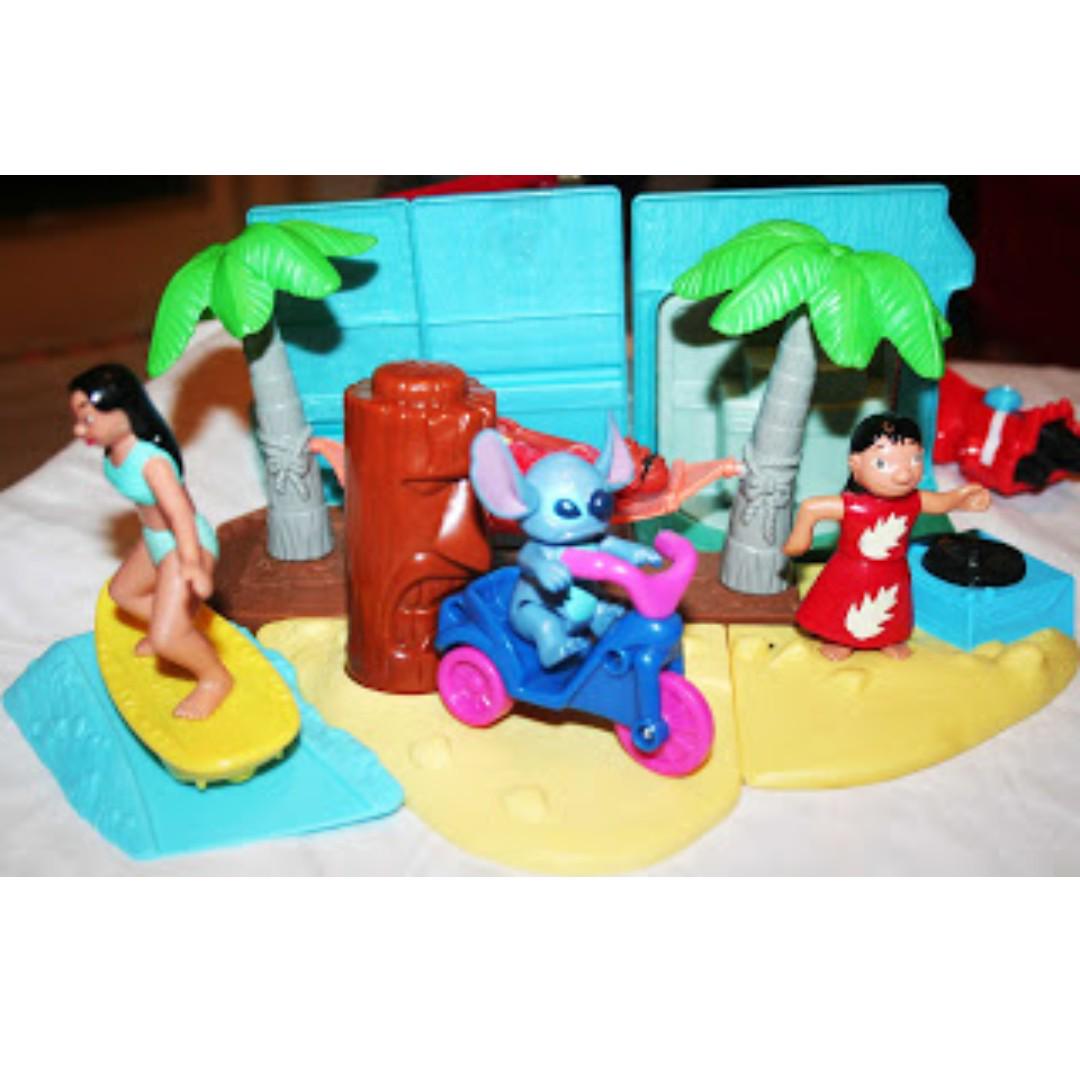 Mcdonald Lilo & Stitch Happy Meal Toy Complete Set, Hobbies & Toys