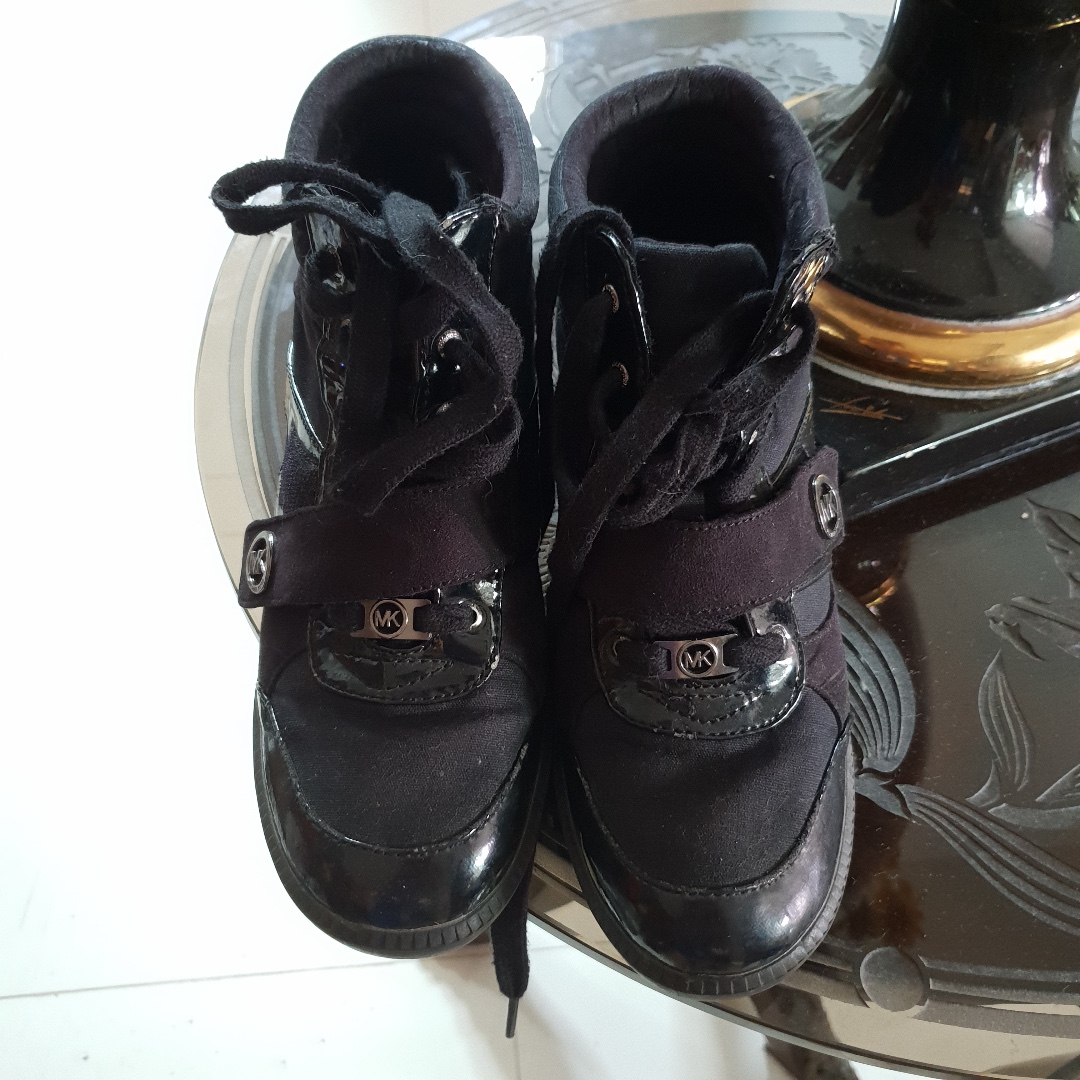 mk wedge sneakers