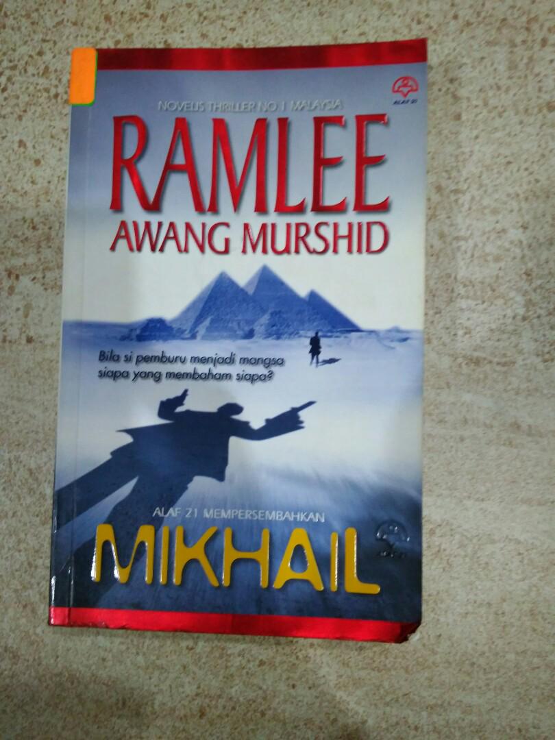 ramlee awang murshid novel