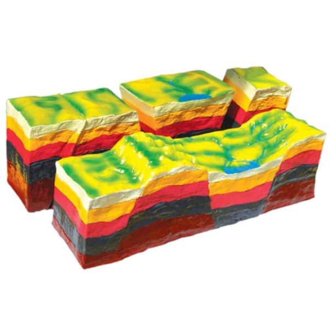 Model Of Fracture Structure & Horst -Graben (ITKT-004), Hobbies & Toys