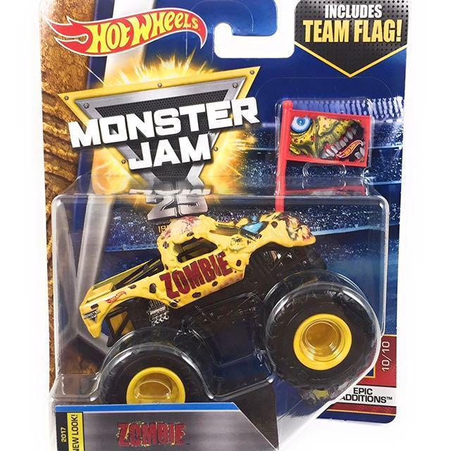 monster jam hot wheels 2017