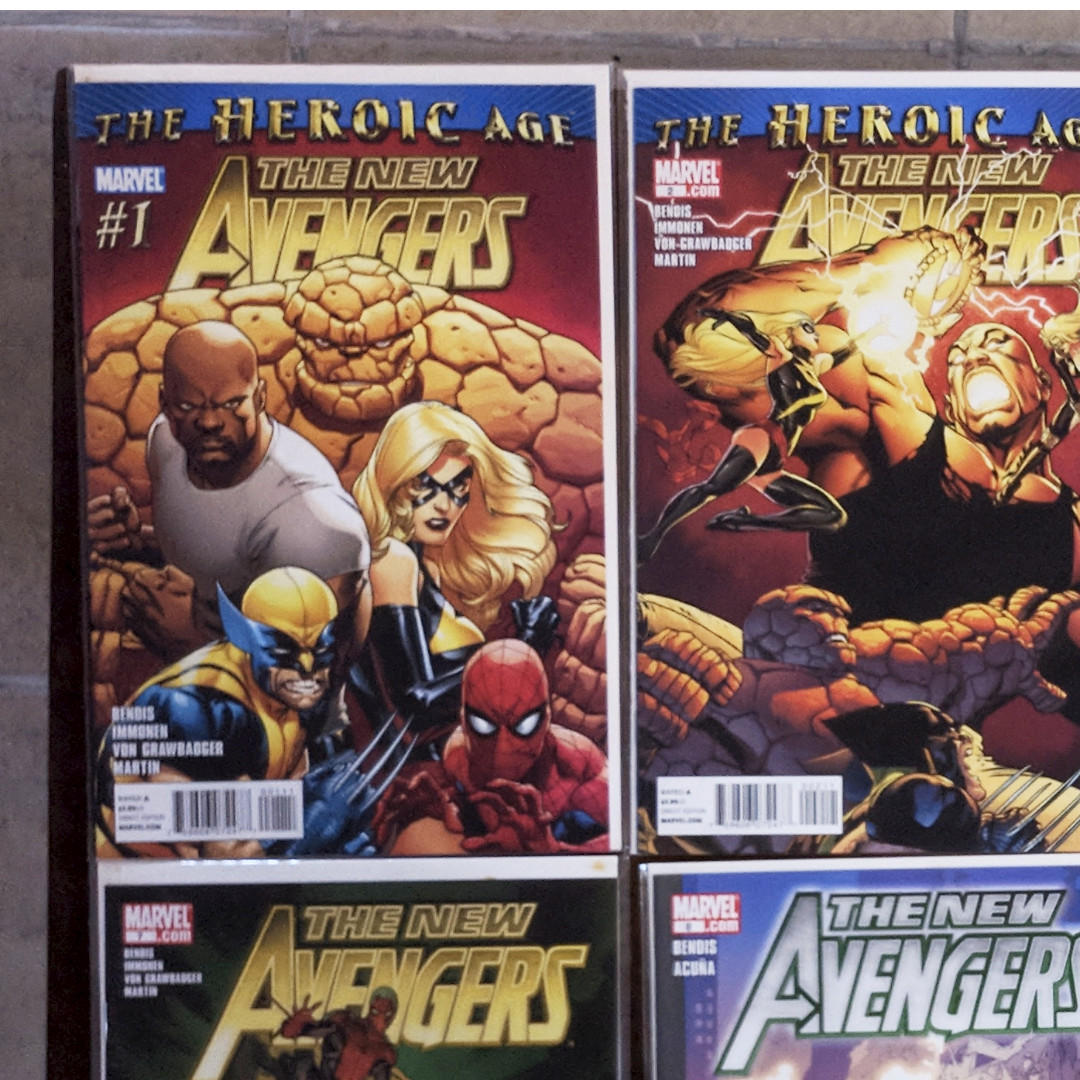 New Avengers 2010 1 12 Vf Nm Comic Set Books Comics Manga On Carousell
