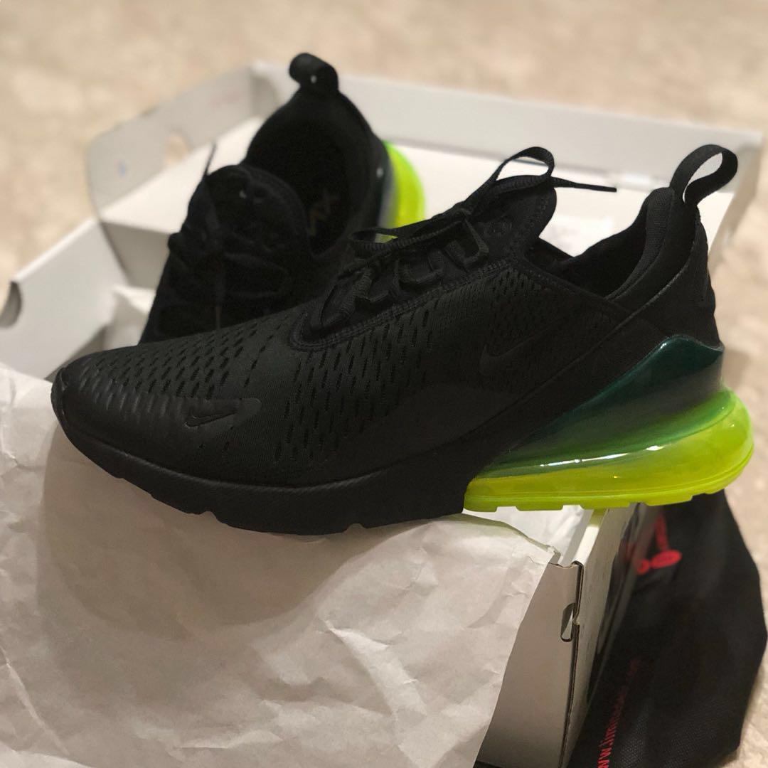 Nike air max new arrivals 27 black volt black