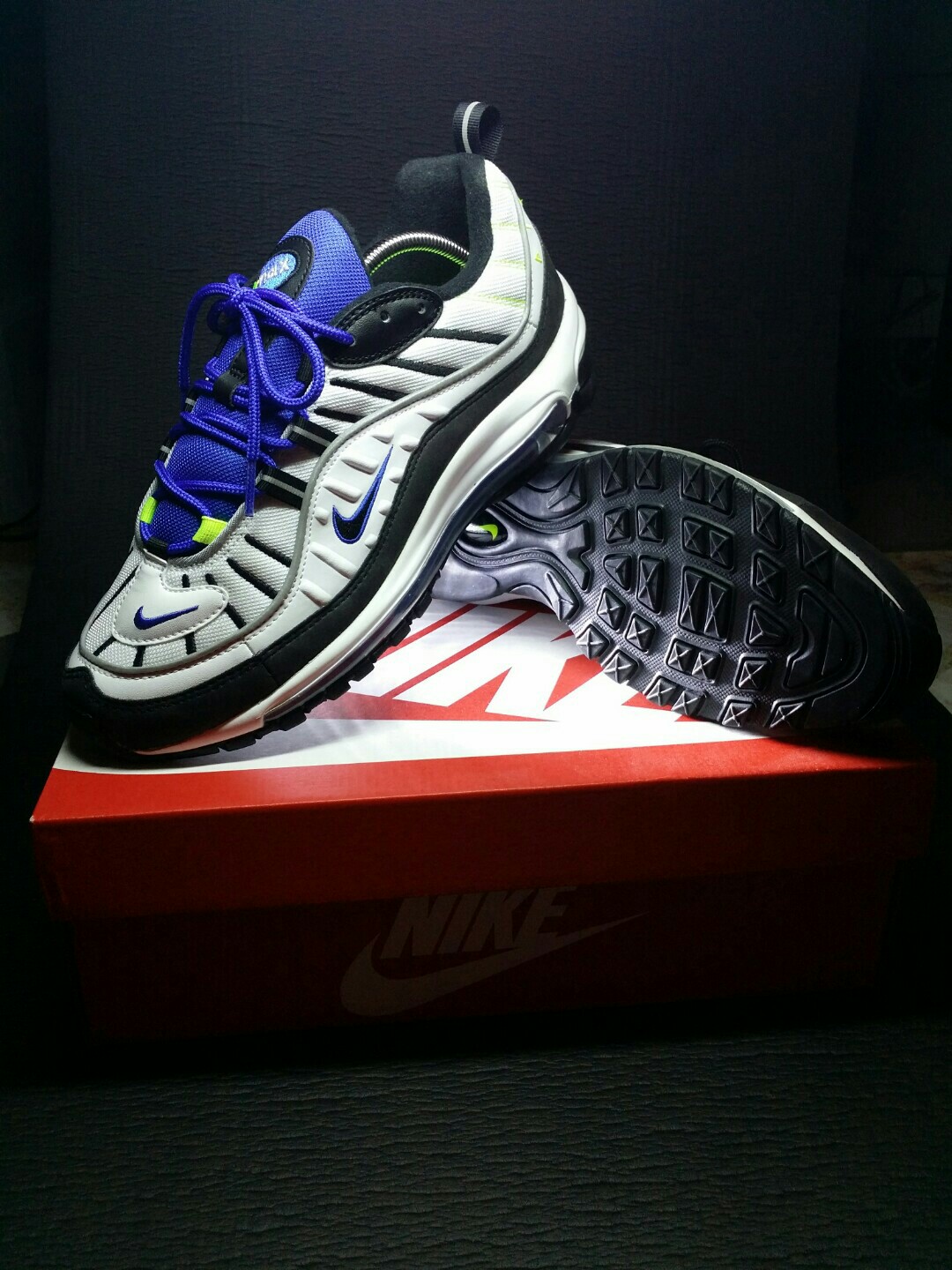 Racer blue air max 98