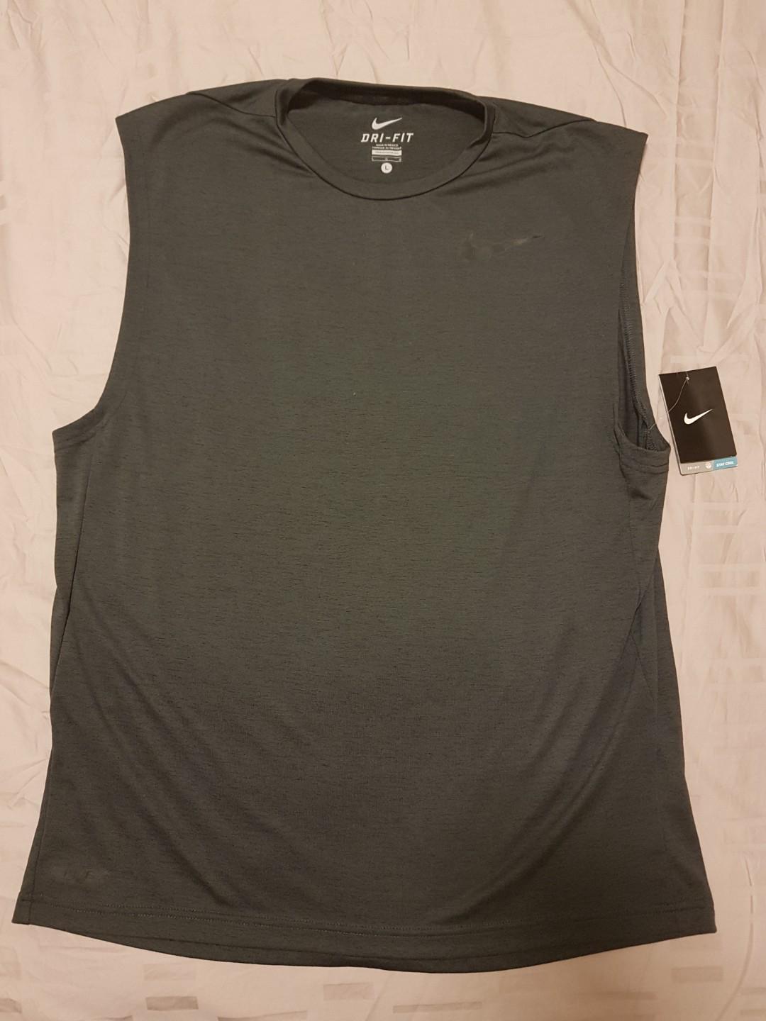 Nike Dri Fit Vest Men S Fashion Clothes Tops On Carousell