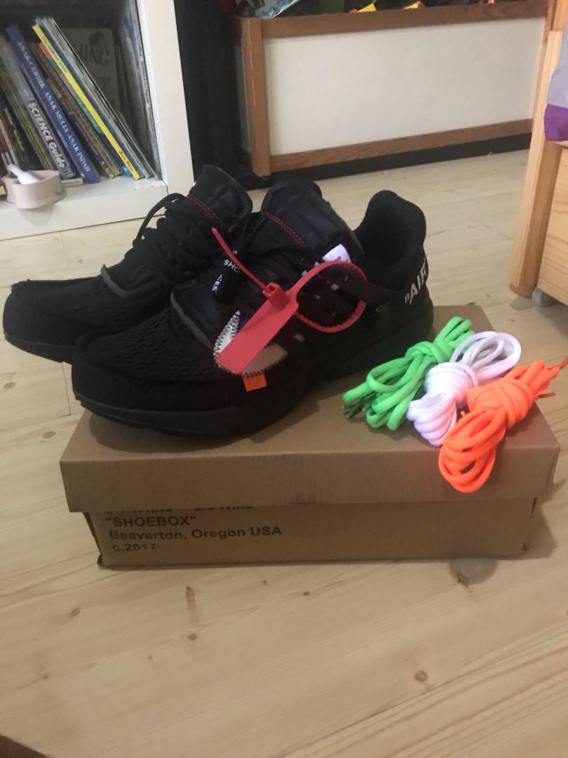 nike off white prestos